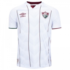 Camiseta Umbro Fluminense Oficial Masculina Bco/Vin/Vrd