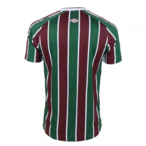 Camiseta Umbro Fluminense Oficial Masculina Vin/Bco/Vrd