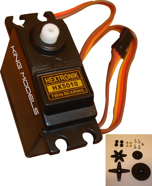 Servo Hextronik Standard - Hx5010 - Igual Futaba 3003  - King Models