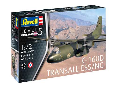 Revell - C-160d Transall - Esc1:72- Level 5 -colecionador  - King Models
