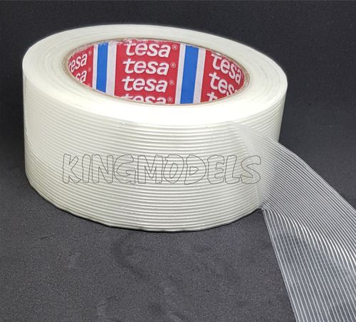 Fita Filamentosa Poliester Original Tesa 50mm X 50mts  - King Models