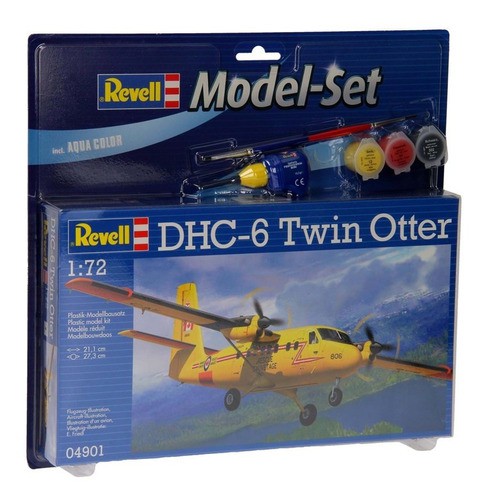 Revell - Dhc-6 Twin Otter - 1:72 - Level 3 - Model Set 64901  - King Models