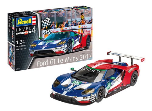 Revell - Ford Gt Le Mans 2017 1:24 Level.4 - Rev7041  - King Models