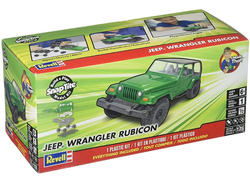 Revell Jeep Wrangler Rubicon 1:25 Lv.1 - Snaptite - 85-1695  - King Models