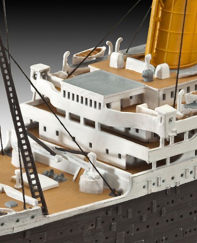 Revell - R.m.s. Titanic - 1:1200 Level 3 - Model Set - 65804 - King Models