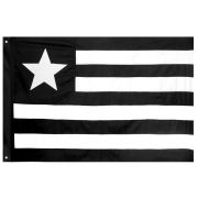 Bandeira Oficial do Botafogo 96 x 68 cm - 1 1/2 Pano
