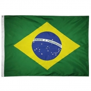 Bandeira Oficial do Brasil 128 x 90 cm - 2 panos