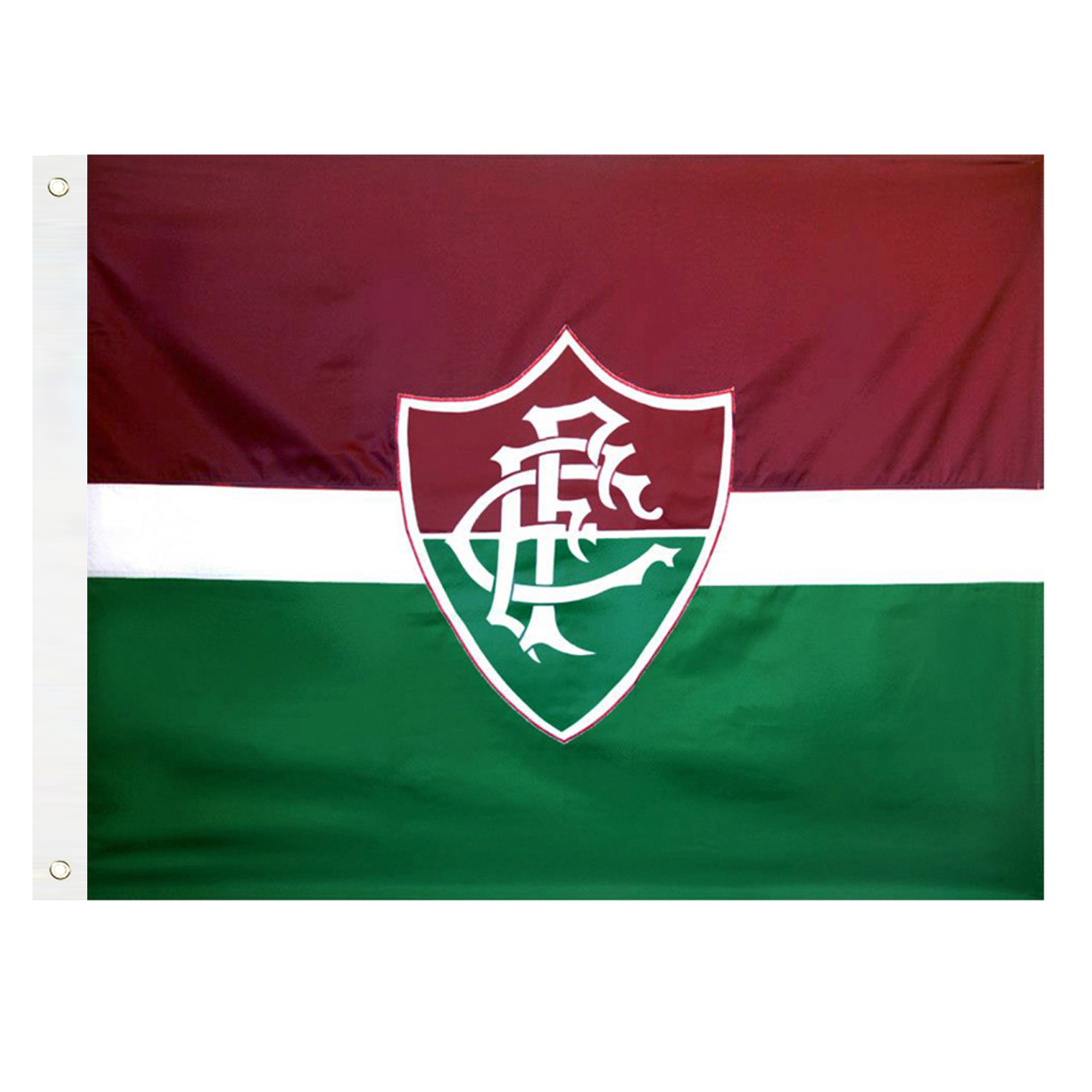 Bandeira Oficial do Fluminense 128 x 90 cm - 2 panos