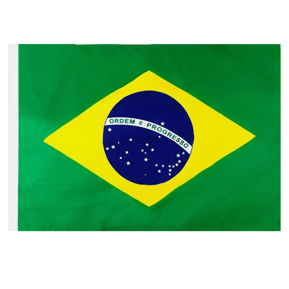 Bandeira Torcedor do Brasil 96 x 68 cm - 1 1/2 Pano