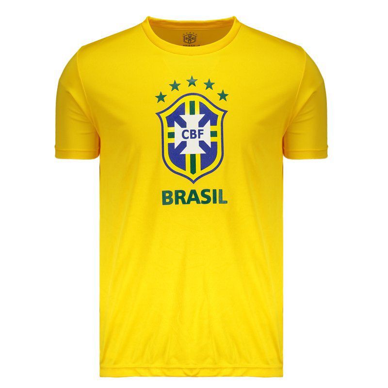 Camiseta do Brasil Logo Amarela - CB0210004