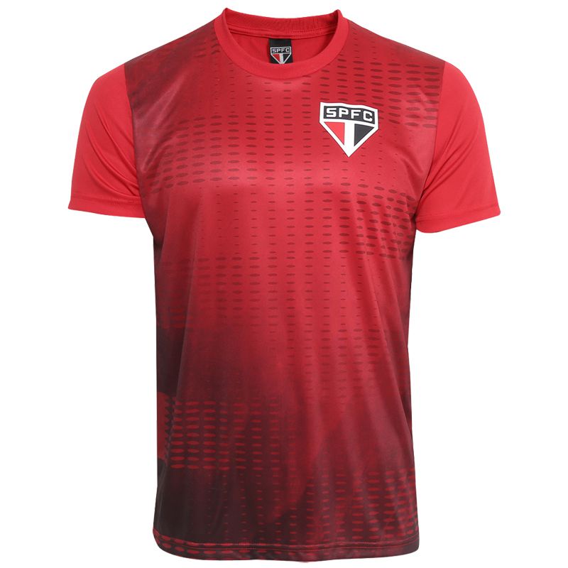 Camiseta São Paulo Bleed Color Vermelha - SP010