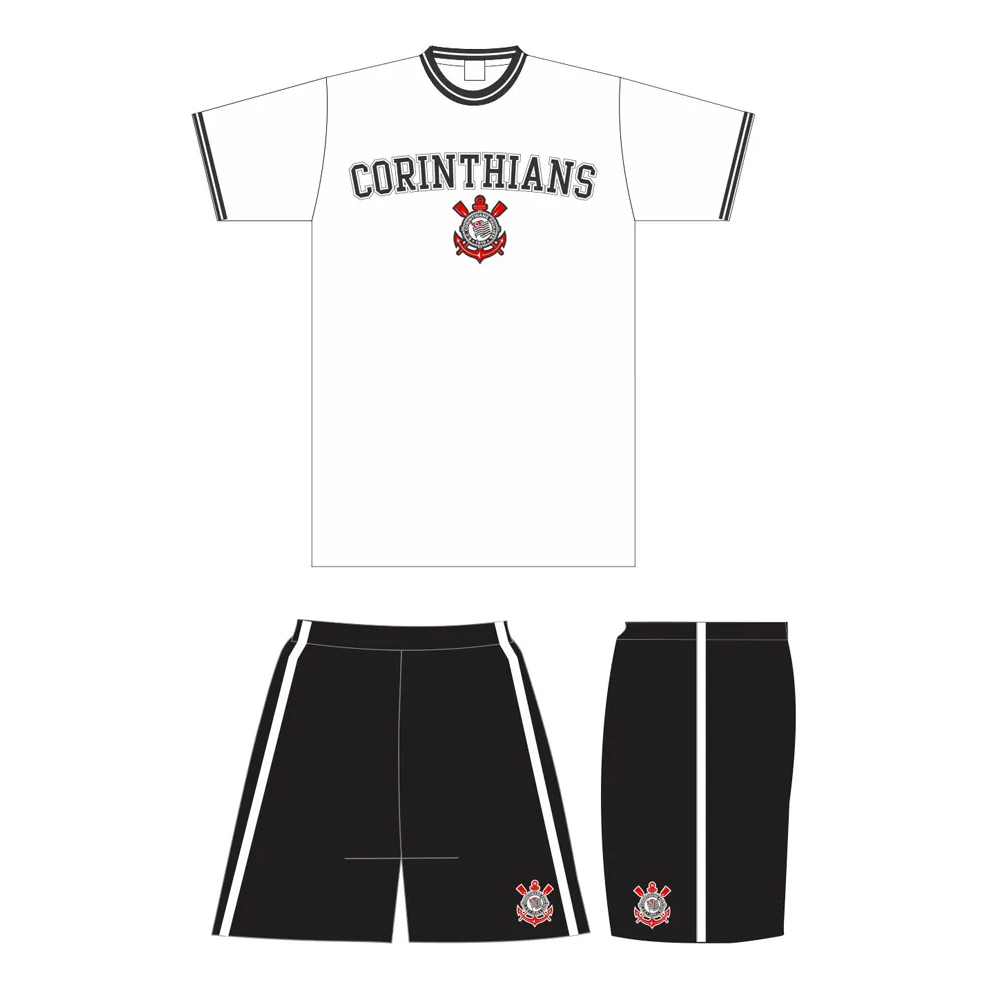 Conjunto Juvenil do Corinthians (Camisa + Short) - 793001