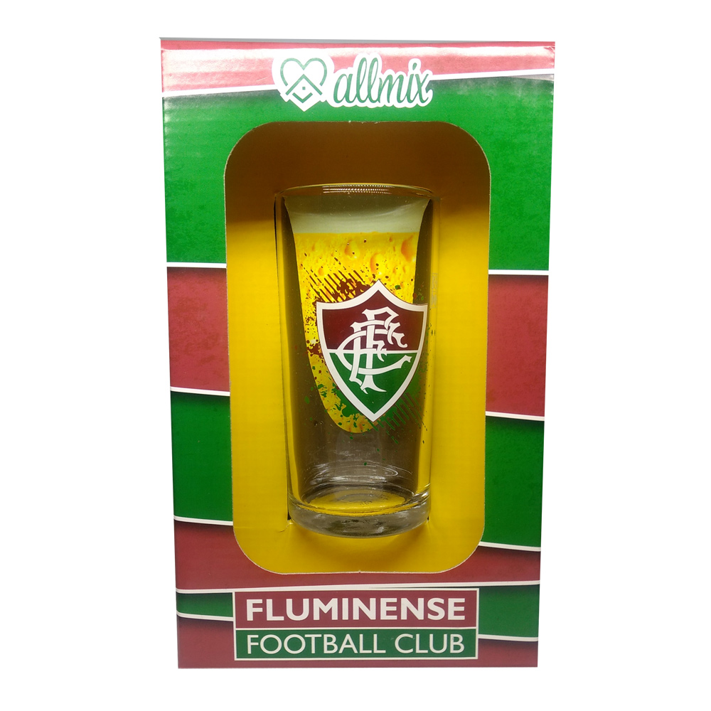 Copo Long Drink do Fluminense 300 ml em Caixa Personalizada