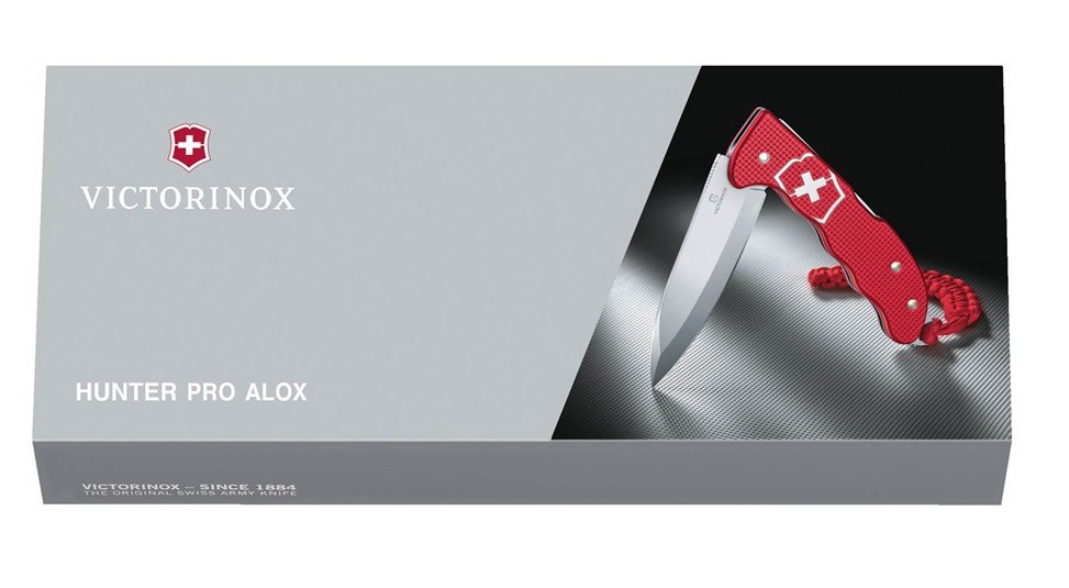 Canivete Suíço Victorinox Tático Hunter Pro Alox Vermelho 0.9415.20  - Mix Eletro