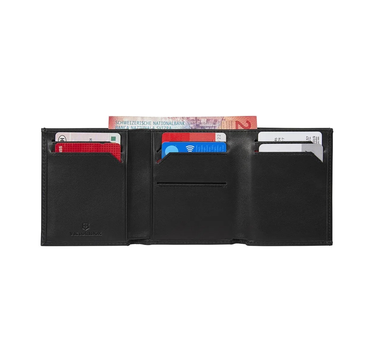 Carteira masculina em Couro Proteção RFID Altius Alox Tri-Fold Victorinox 611574 - Mix Eletro