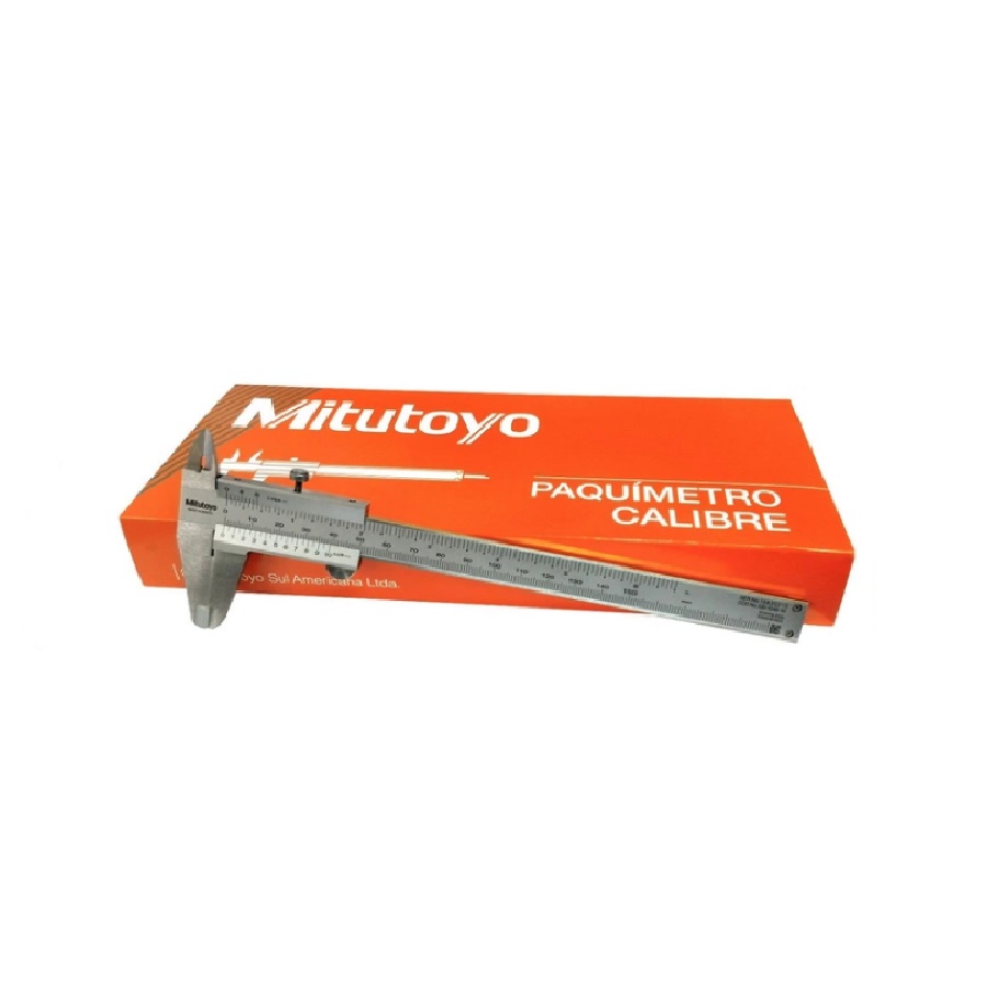 Paquímetro Analógico Universal 200mm/8" 0,05mm 1/128 - Mitutoyo