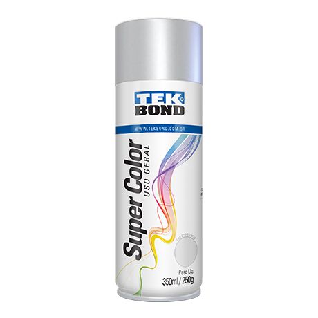 Tinta Spray Aluminio Alta Temperatura 350ml - Tekbond