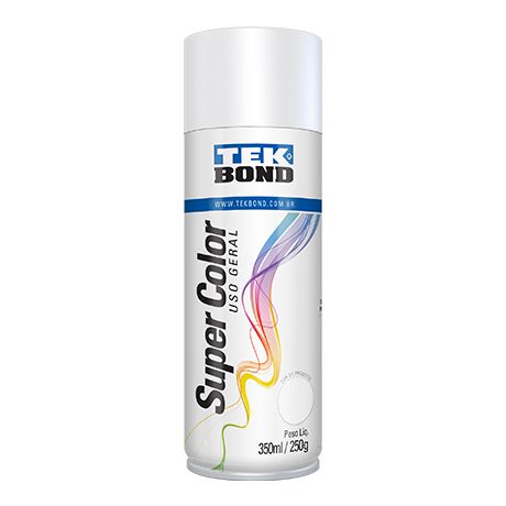Tinta Spray Branco Fosco 350ml - Tekbond