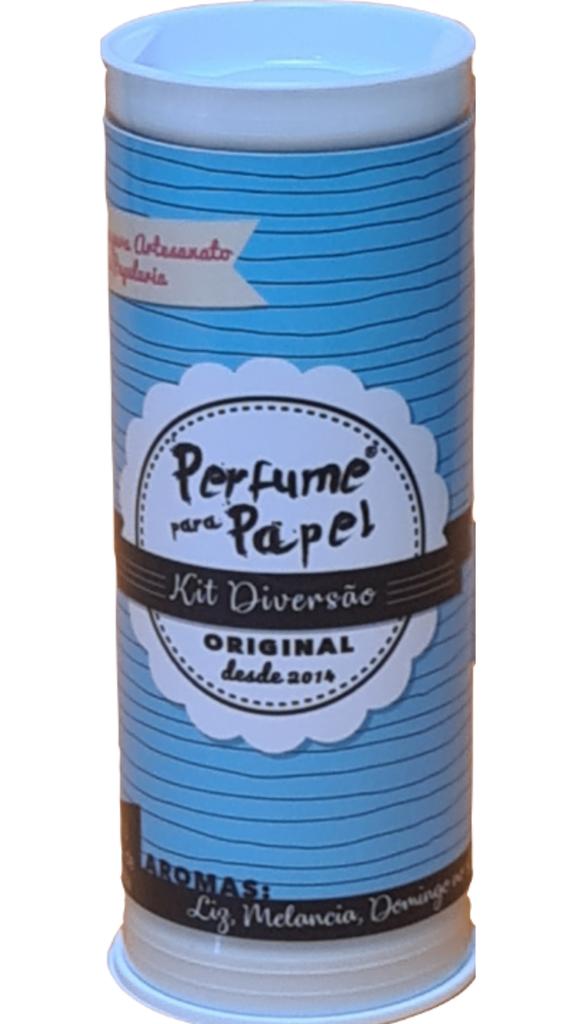 Kit Diversão - Perfume para Papel com 3 aromas 15 ml cada (Domingo no Parque, Liz e Melancia)
