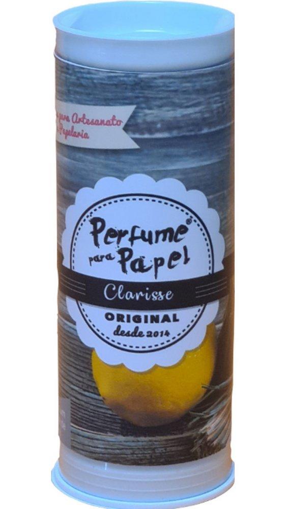 Perfume para Papel Aroma Clarisse 30ml com Latinha Colecionável