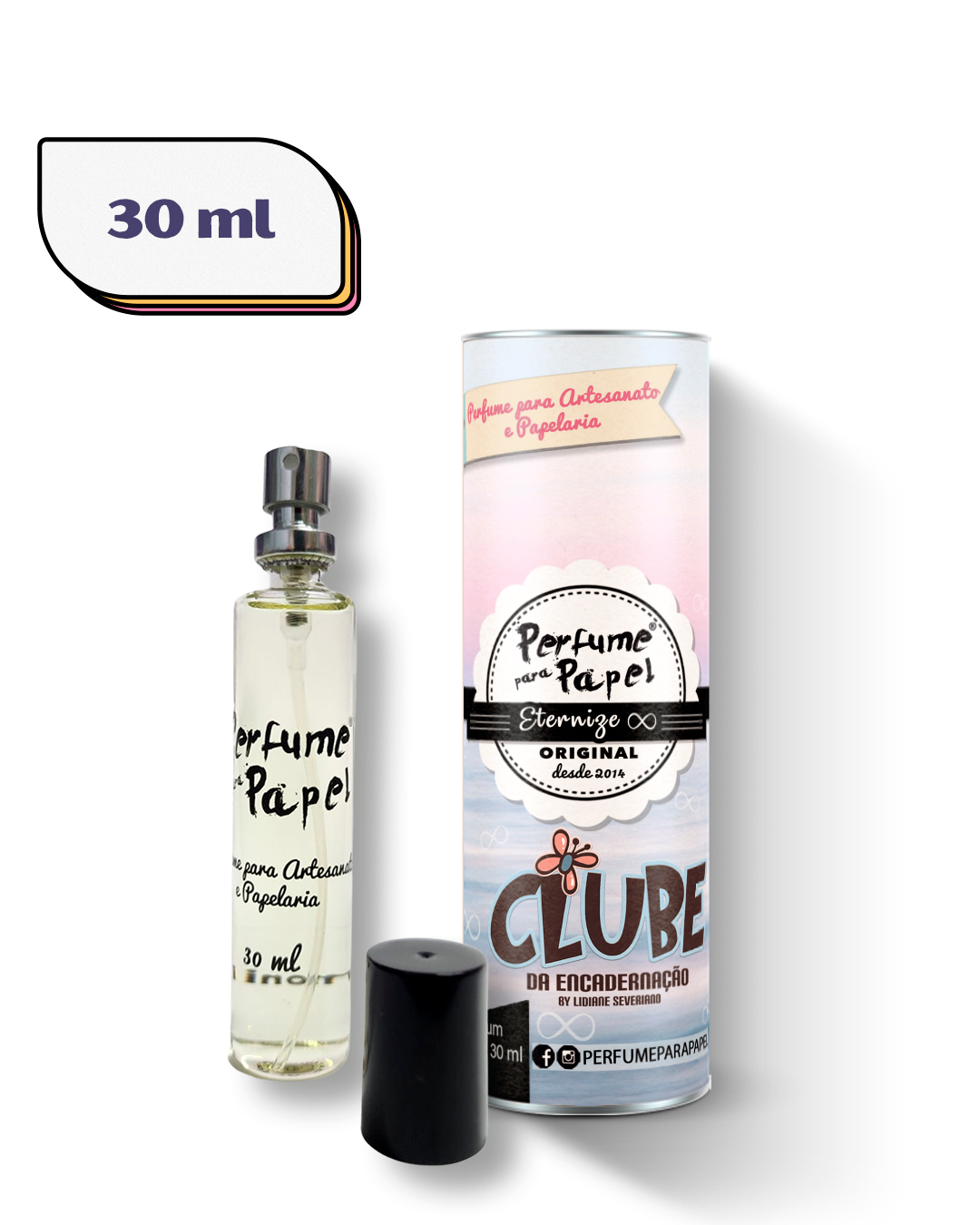 Perfume para Papel Eternize 30ml Artesanato e Papelaria