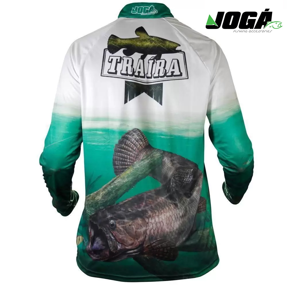 Camiseta de Pesca Esportiva UV Traíra G - Jogá