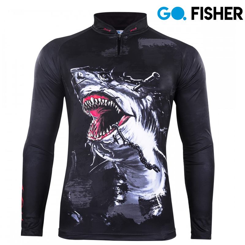 Camiseta de Pesca Tubarão GO 13 EX - Go Fisher