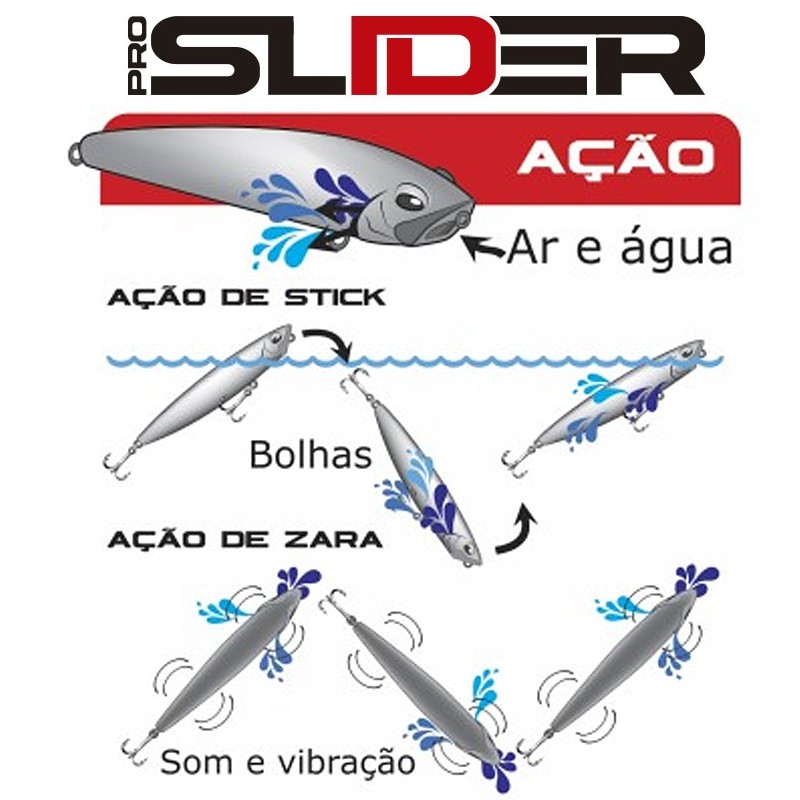 Isca Artificial Pro Slider 90 Cor 14 Marine Sports