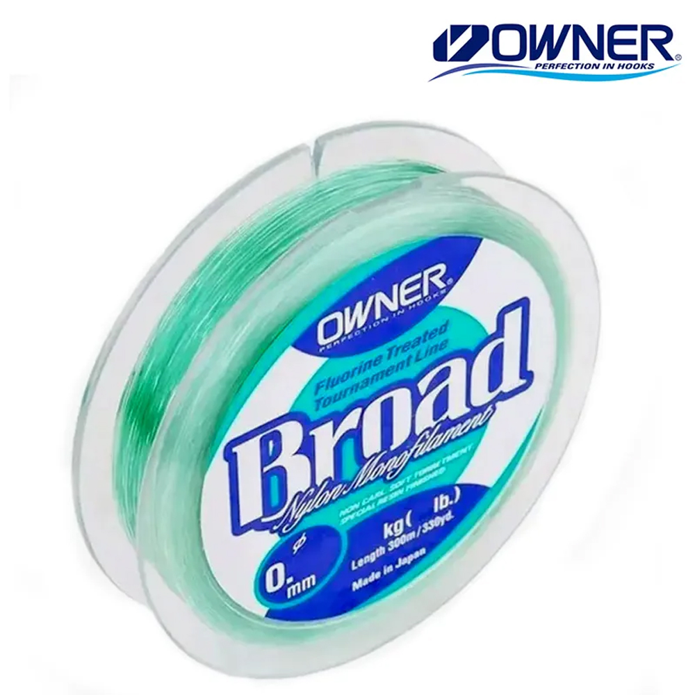 Linha Monofilamento Owner Broad 150 M 0,26mm - Owner