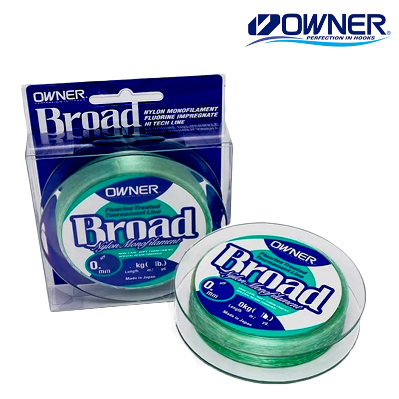Linha Monofilamento Owner Broad 150 M 0,33mm - Owner