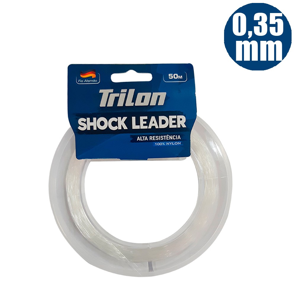 Linha trilon shock leader 0,35mm