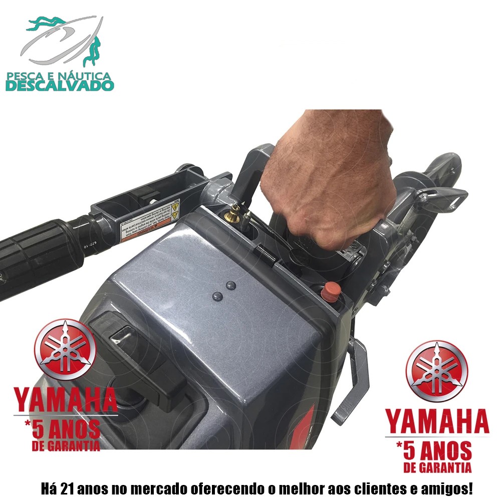 MOTOR DE POPA YAMAHA 2 TEMPOS 15HP GMHS (MANUAL)