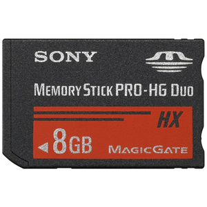 Memory Stick PRO-HG Duo HX Sony 8GB 30MB/s