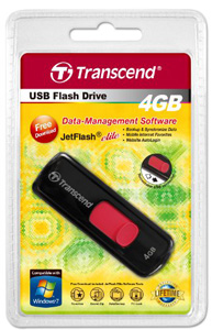 Pen Drive Transcend JetFlash 500 Elite 4GB