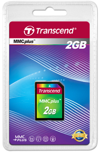 Cartão de Memória MMC Plus Transcend 2GB