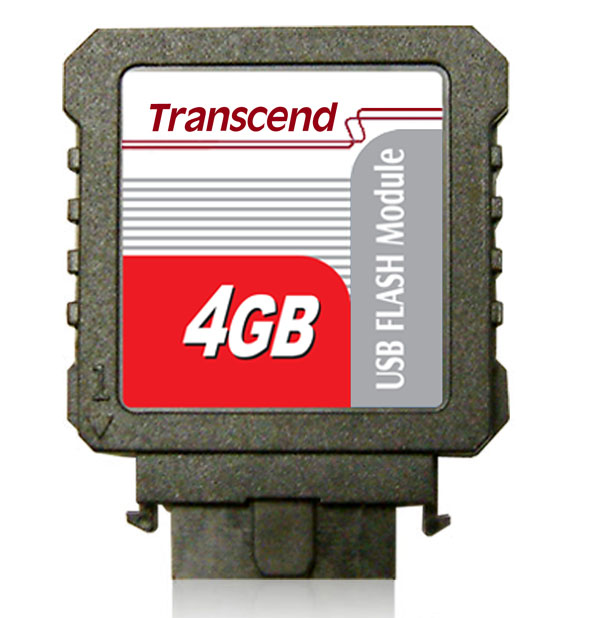 Módulo USB Flash 4GB Vertical