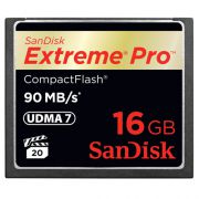 Cartão de Memória Compact Flash CF 16GB Sandisk Extreme Pro 600x