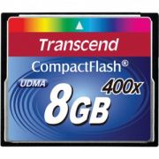 Cartão Memória  Compact Flash CF 8GB Transcend 400x Premium