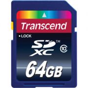 Cartao de Memoria Transcend 64GB SDXC classe 10