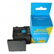 Bateria BP-2L24h 2400mAh para câmera digital e filmadora Canon DC310, Elura 90, Vixia HG10, MD120, Optura 30, ZR100