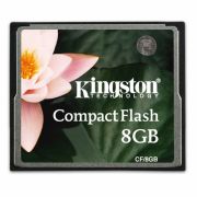 Cartão de Memória Compact Flash CF 8GB Kingston