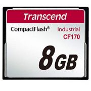 Cartão de memória Compact Flash CF Transcend 8GB 170X Industrial