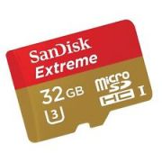 Cartão de Memória MicroSDHC 32GB Extreme Sandisk Classe 10 UHS-3 100MB/s