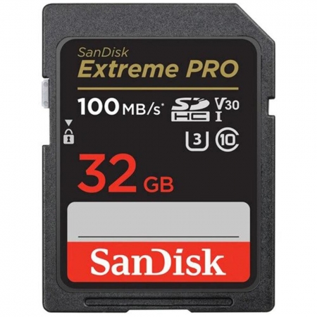 Cartão de Memória SDHC 32GB SanDisk Extreme Pro 100MB/S 4K
