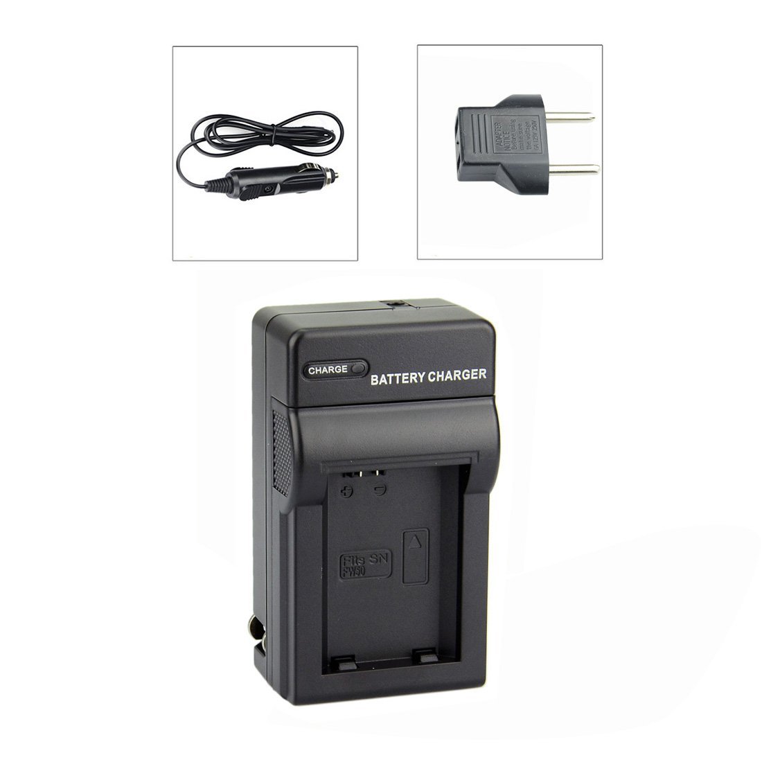 Kit Bateria + Carregador NP-FW50 1000mAh para câmera digital e filmadora Sony NEX-3, NEX-3A, NEX-3D, NEX-5, NEX-5K
