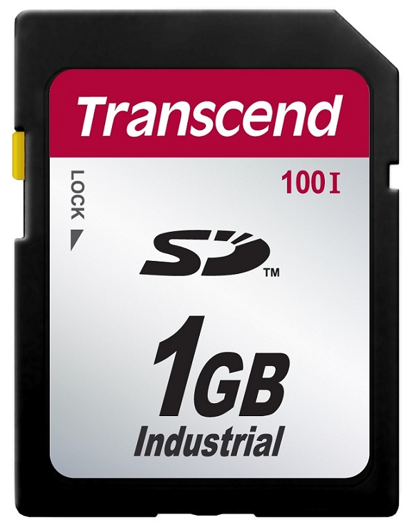 Cartão de Memória SD Transcend 1GB Industrial TS1GSD100I