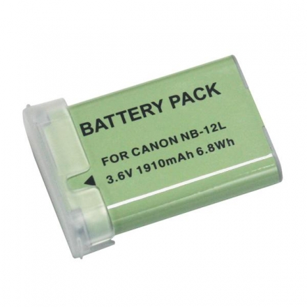 Bateria NB-12L para câmera digital e filmadora Canon