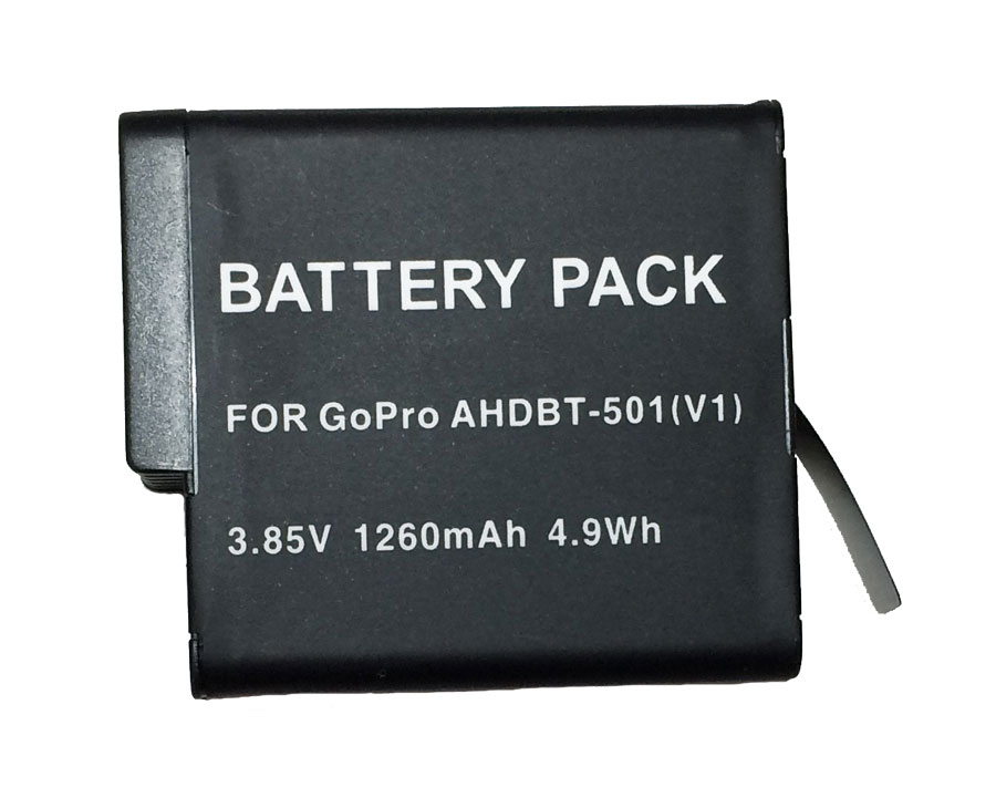 Bateria AHDBT-501 para Go Pro Gopro HD Hero 5