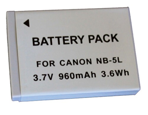 2 baterias NB-5L + Carregador NB-5L para Canon DIGITAL IXUS 30, POWERSHOT SD30, POWERSHOT SD1100