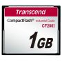 Cartão de memória CompactFlash Transcend 1GB TS1GCF200I 200x Industrial Grade